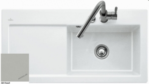 Villeroy & Boch Subway 60 XL Flat, Farbe KD Fossil, Classicline, Becken rechts oder Becken links