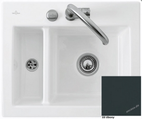 Villeroy & Boch Subway 60 XM flat, Farbe S5 Ebony, Premiumline