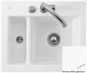 Villeroy & Boch Subway 60 XM flat, Farbe KG Snow white, Premiumline