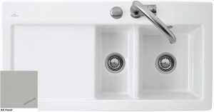 Villeroy & Boch Subway 60 XR Flat, Farbe KD Fossil, Classicline, Becken rechts oder Becken links