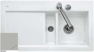 Villeroy & Boch Subway 50 flat, Farbe KD Fossil, Classicline, Becken rechts oder Becken links