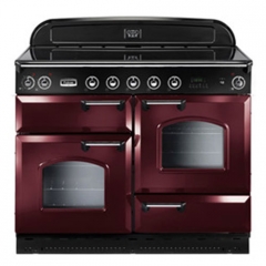 Falcon Classic 110, Range Cooker, Induktionskochfeld, 110 cm, Farbe Cranberry, mit 5 Jahren Garantie!
