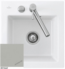 Villeroy & Boch Subway 45 XS flat, Farbe KD Fossil, Classicline