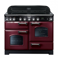 Falcon Classic Deluxe 110, Range Cooker, Induktionskochfeld, 110 cm, Farbe Cranberry, mit 5 Jahren Garantie!