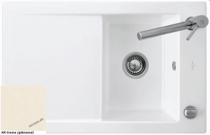 Villeroy & Boch Timeline 45 flat, Farbe KR Crema, Classicline