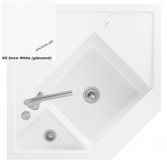 Villeroy & Boch Monumentum, Farbe KG Snow white, Premiumline