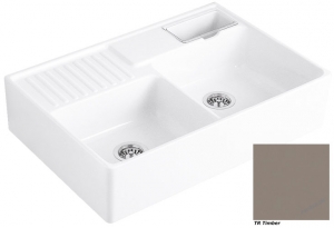 Villeroy & Boch Splstein Doppelbecken, Farbe TR Timber, Premiumline