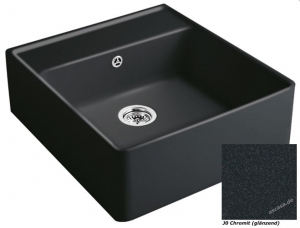 Villeroy & Boch Splstein Einzelbecken, Farbe J0 Chromit, Premiumline