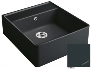 Villeroy & Boch Splstein Einzelbecken, Farbe S5 Ebony, Premiumline