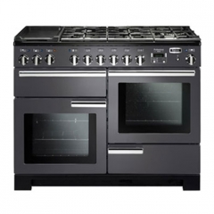 Falcon Professional Deluxe 110, Range Cooker, Gaskochfeld, 110 cm, Farbe Slate, mit 5 Jahren Garantie!