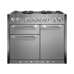 Falcon Mercury 1082, Range Cooker, Gaskochfeld, 110 cm, Farbe Stainless Steel, mit 5 Jahren Garantie!