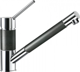 Schock SC-50 Schlauchbrause, Cristalite, Farbe Onyx