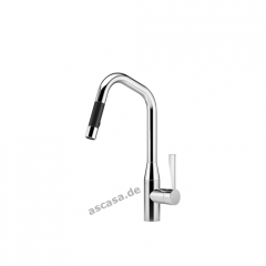 Dornbracht Sync Pull-Down Einhebelmischer mit Brausefunktion, Hochdruck, Chrom, 33875895-00