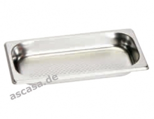 Gaggenau GN 124 130, Gastronorm-Behlter Edelstahl, GN 1/3 gelocht