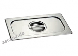 Gaggenau GN 410 130, Gastronorm-Abdeckung aus Edelstahl GN 1/3