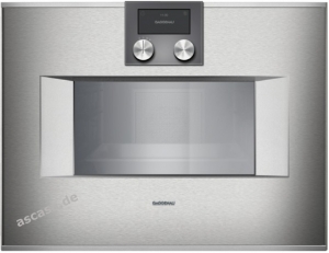 Gaggenau BS 451 110, Dampfbackofen Serie 400, Bedienung oben, Linksanschlag. Mit 5 Jahren Garantie!