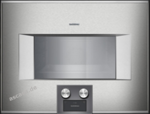 Gaggenau BS 454 110, Dampfbackofen Serie 400, Bedienung unten, Rechtsanschlag. Mit 5 Jahren Garantie!