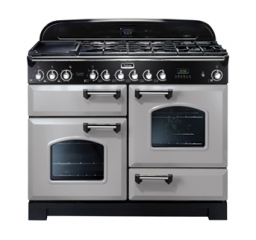 Falcon Classic Deluxe 110, Range Cooker, Gaskochfeld, 110 cm, Farbe Royal Pearl, mit 5 Jahren Garantie!