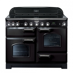 Falcon Classic Deluxe 110, Range Cooker, Induktionskochfeld, 110 cm, Farbe Gloss Black, mit 5 Jahren Garantie!