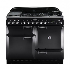 Falcon Elan 110, Range Cooker, Gaskochfeld, 110 cm, Farbe Gloss Black, mit 5 Jahren Garantie!