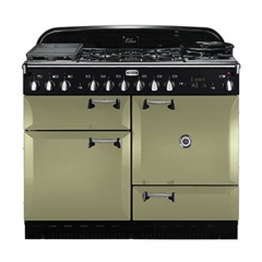 Falcon Elan 110, Range Cooker, Gaskochfeld, 110 cm, Farbe Olive Green, mit 5 Jahren Garantie!
