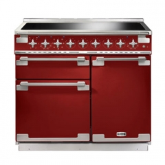 Falcon Elise 100, Range Cooker, Induktionskochfeld, 100 cm, Farbe Cherry Red, mit 5 Jahren Garantie!