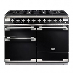 Falcon Elise 110, Range Cooker, Gaskochfeld, 110 cm, Farbe Gloss Black, mit 5 Jahren Garantie!