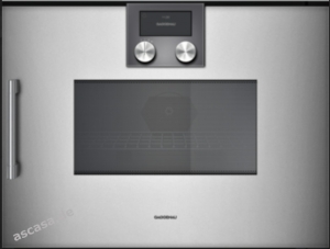 Gaggenau BMP 250 110, Mikrowellen-Backofen Serie 200, metallic, Rechtsanschlag. Mit 5 Jahren Garantie!