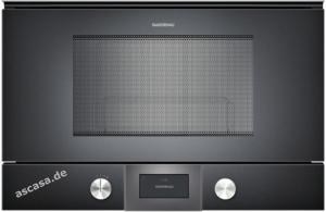 Gaggenau BMP 225 100, Mikrowellen-Ofen Serie 200, anthrazit, Linksanschlag. Mit 5 Jahren Garantie!