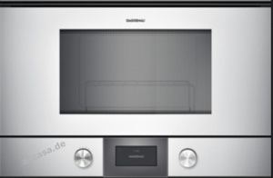 Gaggenau BMP 224 130, Mikrowellen-Ofen Serie 200, silber, Rechtsanschlag. Mit 5 Jahren Garantie!