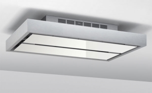 BEST Cirrus Glas Draw Deckenlfter, Edelstahl und Glas, 110 cm, 07F57850, BHK16650XA