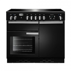 Falcon Professional+ 100, Range Cooker, Induktionskochfeld, 100 cm, Farbe Gloss Black, mit 5 Jahren Garantie!