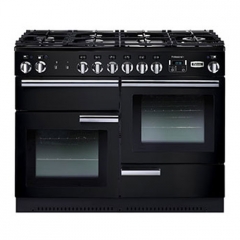 Falcon Professional+ 110, Range Cooker, Gaskochfeld, 110 cm, Farbe Gloss Black, mit 5 Jahren Garantie!