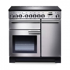 Falcon Professional Deluxe 90, Range Cooker, Induktionskochfeld, 90 cm, Farbe Stainless Steel, mit 5 Jahren Garantie!
