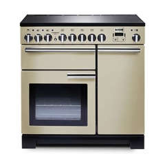 Falcon Professional Deluxe 90, Range Cooker, Induktionskochfeld, 90 cm, Farbe Cream, mit 5 Jahren Garantie!