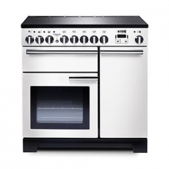 Falcon Professional Deluxe 90, Range Cooker, Induktionskochfeld, 90 cm, Farbe White, mit 5 Jahren Garantie!