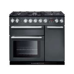 Falcon Nexus 90, Range Cooker, Gaskochfeld, 90 cm, Farbe Slate, mit 5 Jahren Garantie!