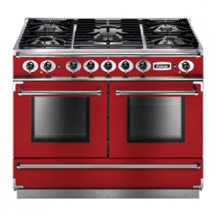 Falcon 1092 Continental, Range Cooker, Gaskochfeld, 110 cm, Farbe Cherry Red, mit 5 Jahren Garantie!