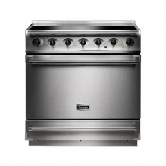 Falcon 900 S, Range Cooker, Induktionskochfeld, 90 cm, Farbe Stainless Steel, mit 5 Jahren Garantie!