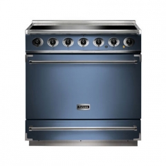 Falcon 900 S, Range Cooker, Induktionskochfeld, 90 cm, Farbe China Blue, mit 5 Jahren Garantie!