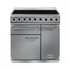 Falcon 900 Deluxe, Range Cooker, Induktionskochfeld, 90 cm, Farbe Stainless Steel, mit 5 Jahren Garantie!