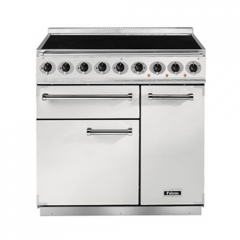 Falcon 900 Deluxe, Range Cooker, Induktionskochfeld, 90 cm, Farbe White, mit 5 Jahren Garantie!
