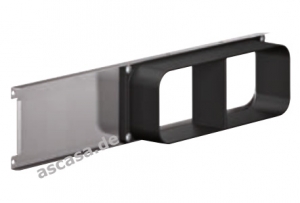 Gaggenau AD 854 046, Flachkanal-System mit Luftleit-Lamellen, Serie 400 und 200