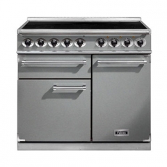 Falcon 1000 Deluxe, Range Cooker, Induktionskochfeld, 100 cm, Farbe Stainless Steel, mit 5 Jahren Garantie!