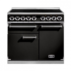 Falcon 1000 Deluxe, Range Cooker, Induktionskochfeld, 100 cm, Farbe Black, mit 5 Jahren Garantie!