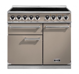 Falcon 1000 Deluxe, Range Cooker, Induktionskochfeld, 100 cm, Farbe Fawn, mit 5 Jahren Garantie!
