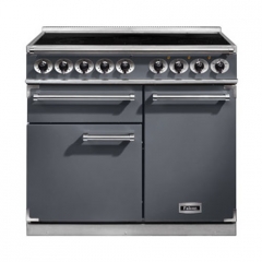 Falcon 1000 Deluxe, Range Cooker, Induktionskochfeld, 100 cm, Farbe Slate, mit 5 Jahren Garantie!