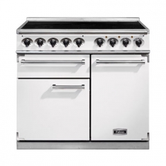 Falcon 1000 Deluxe, Range Cooker, Induktionskochfeld, 100 cm, Farbe White, mit 5 Jahren Garantie!