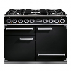 Falcon 1092 Deluxe, Range Cooker, Gaskochfeld, 110 cm, Farbe Black, mit 5 Jahren Garantie!