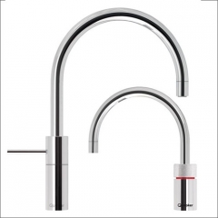 Quooker PRO3-VAQ Nordic Round Twintaps, verchromt glnzend